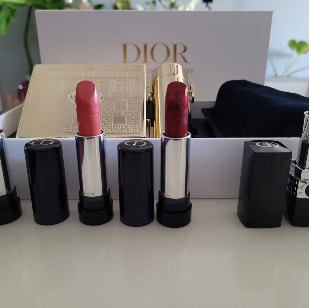 NEW DIOR Rouge Dior Minaudiere Set!